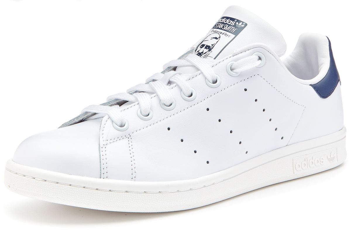 adidas stan smith blanc bleu marine